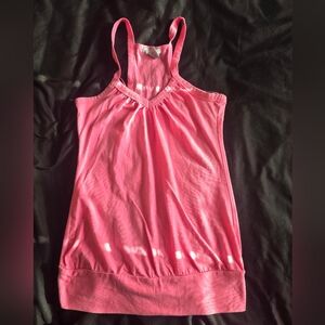 ⭐️Deb Pink Ribbed Fitted Camisole